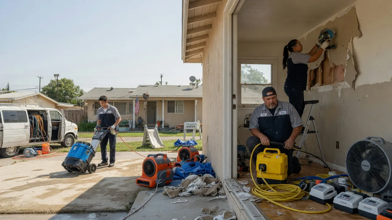 Water Damage Restoration in Bristol, PA near me